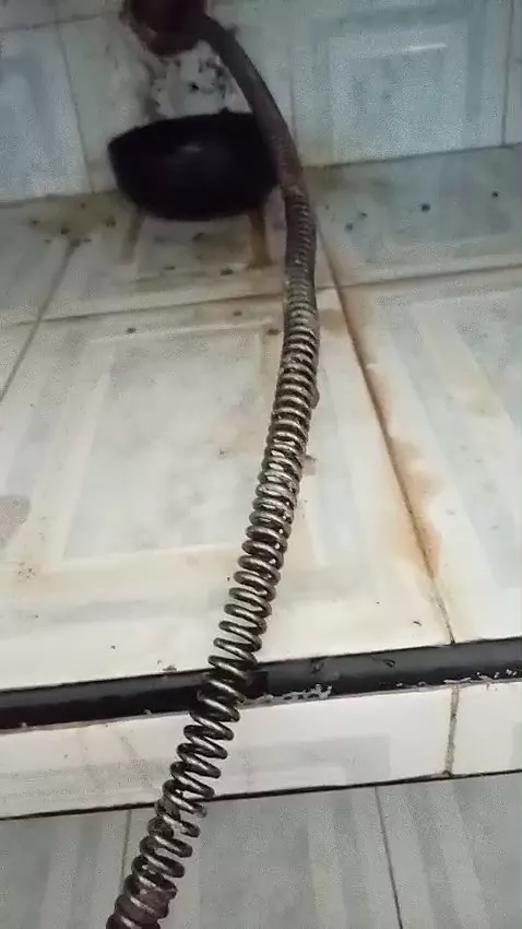 Destape de cañería con sonda